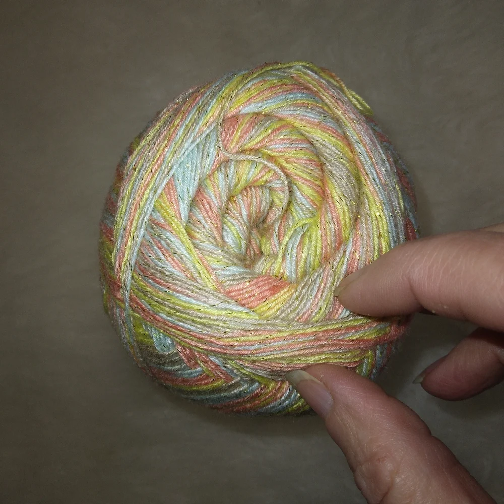 YARN Lion Brand Summer Nights 1 skein Sunset, 7 ounces